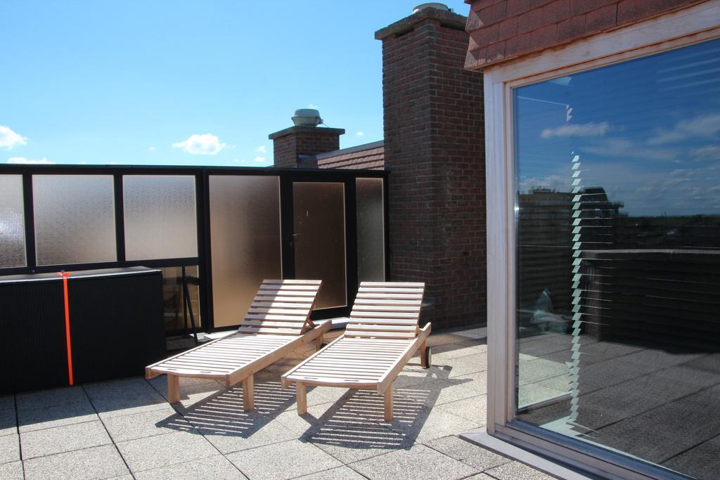 Ferienwohnung Duplex Penthouse Plaza De Panne Zimmer foto