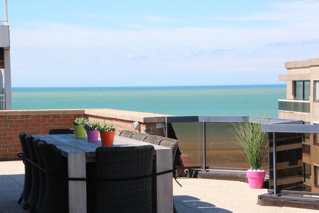 Ferienwohnung Duplex Penthouse Plaza De Panne Zimmer foto